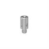 Ø9.5 mm × 15.0 mm 303 stainless steel standoff adaptor with M6 bottom and M4 top thread