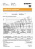 Certificate of calibration:  RLU10 laser