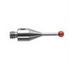 A-5000-7802 - M2 &#216;1.5 mm ruby ball, stainless steel stem, L 10 mm, EWL 4.5 mm