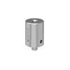 Ø0.75 in × 1.00 in 303 stainless steel standoff with 1/4-20 thread