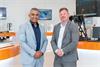 Karim Mohsen, GCC Sales Manager and Brett Allard, Managing Director at Renishaw Gulf