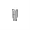 Ø0.375 in × 0.50 in 303 stainless steel standoff with 1/4-20 thread