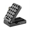 0.5 in × 2.0 in × 3.0 in adjustable angle plate with 1/4-20 thread