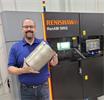 Innovative 3D Manufacturing owner-operator Chris Beck pictured with RenAM 500Q