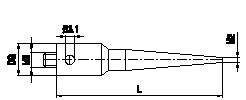 M5 holder for digitilisation styli