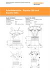 Datenblatt:  Arbeitsbereiche - Equator 300 und Equator 300