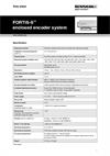 Data sheet:  FORTiS-S™ enclosed encoder system