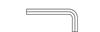 A-5555-0234 - Steel Allen Key, 1.5 mm