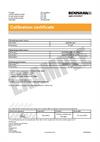 Certificate of conformity: XK10 alignment laser