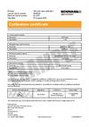 Certificate of conformity: XM-60 multi-axis calibrator