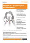 Data sheet:  RESOLUTE™ absolute optical encoder system