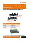 Data sheet:  M8 magnetic and clamping kit with component set C