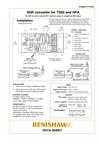 Data sheet:  SSR Convertor for TS20 and HPA