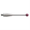 A-5003-1896 - M2 Ø2.5 mm ruby ball, tungsten carbide stem, L 20 mm, EWL 15.4 mm