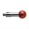 A-5000-4155 - M2 Ø5 mm ruby ball, stainless steel stem, L 10 mm, EWL 10 mm