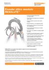 Scheda tecnica:  Encoder ottico assoluto RESOLUTE™