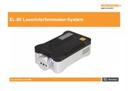 Benutzerhandbuch:  XL-80 Laserinterferometer-System