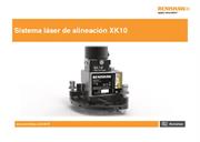 Guía de usuario:  Sistema láser de alineación XK10