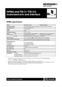 Data sheet:  HPMA and TSI 3 / TSI 3-C motorised arm and interface