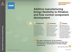 Case study:  Additive manufacturing brings flexibility to filtration and flow control component development