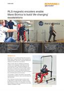 Case study:  RLS magnetic encoders enable Marsi Bionics to build ‘life-changing’ exoskeletons