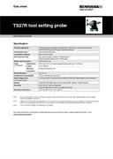 Data sheet:  TS27R tool setting probe