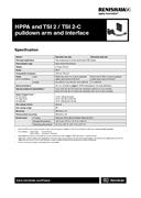 Data sheet:  HPPA and TSI 2 / TSI 2-C pulldown arm and interface