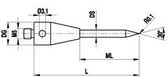 Pointer stylus Zeiss