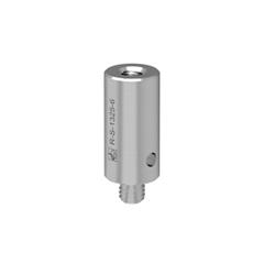 Ø12.7 mm × 25.0 mm 303 stainless steel standoff with M6 thread