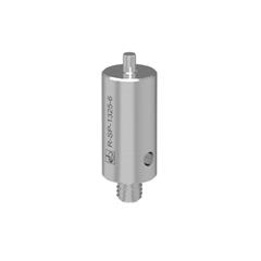 Ø12.7 mm × 25.0 mm 303 stainless steel pin standoff with M6 thread