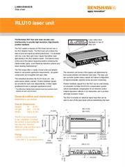 Datasheet: RLU10 laser unit