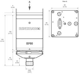 SP80 with SH80K dimensions