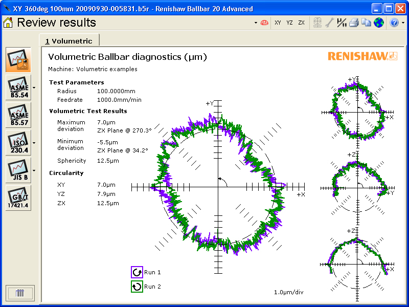 Renishaw QC20-W ballbar; new wireless product with volumetric testing  capability